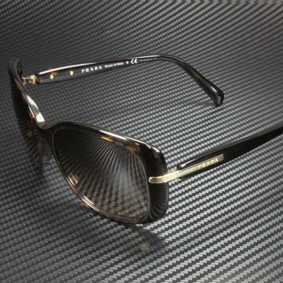 Prada Havana Brown 57mm Women's Sunglasses - Picture 1 of 5